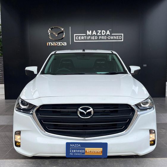 Mazda BT-50 All New 2021 Freestyle Cab 1.9 C Hi-Racer Pickup เบนซิน ไม่ติดแก๊ส เกียร์อัตโนมัติ ขาว รูปที่ 1