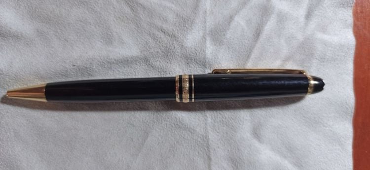 ปากกาดีไซน์/ผู้บริหาร ปากกา Montblanc Mont Blanc Meisterstuck Classique Gold Trim Ballpoint Pen