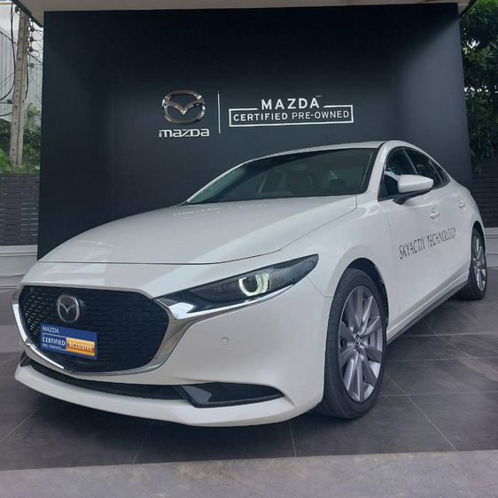 Mazda Mazda3 2022 2.0 SP Sports Sedan เบนซิน ไม่ติดแก๊ส เกียร์อัตโนมัติ ขาว รูปที่ 2