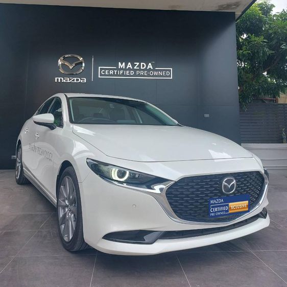 Mazda Mazda3 2022 2.0 SP Sports Sedan เบนซิน ไม่ติดแก๊ส เกียร์อัตโนมัติ ขาว รูปที่ 1