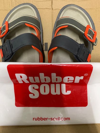 รองเท้าแตะแบบสวม Rubber Soul รุ่น BUMPER-Z แห้งไว เดินใส่สบาย ทั้งใส่อยู่บ้าน และออกไปเที่ยว รูปที่ 8