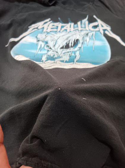 เสื้อวง Metallica 
ไซต์ L (จัดส่งฟรี) รูปที่ 6