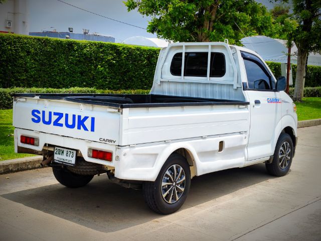 Suzuki Carry 2018 1.6 Pickup เบนซิน ไม่ติดแก๊ส เกียร์ธรรมดา ขาว รูปที่ 4