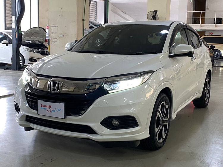 Honda HR-V 2019 1.8 EL Utility-car เบนซิน ไม่ติดแก๊ส เกียร์อัตโนมัติ ขาว
