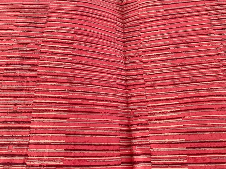 ผ้านวมขนเป็ด หรือไส้ผ้านวมขนเป็ด ขนาด 5.5-6ฟุต สีส้มอมแดงลายทางหลากสี ยี่ห้อ Maison Artti (สภาพใหม่) มือสองสภาพดี สินค้าญี่ปุ่น-เกาหลีแท้ รูปที่ 3