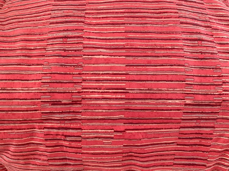 ผ้านวมขนเป็ด หรือไส้ผ้านวมขนเป็ด ขนาด 5.5-6ฟุต สีส้มอมแดงลายทางหลากสี ยี่ห้อ Maison Artti (สภาพใหม่) มือสองสภาพดี สินค้าญี่ปุ่น-เกาหลีแท้ รูปที่ 4
