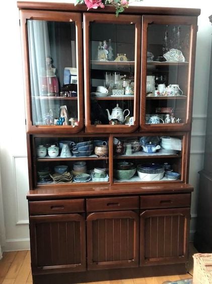 Large Size made in Japan wood cabinet  รูปที่ 1