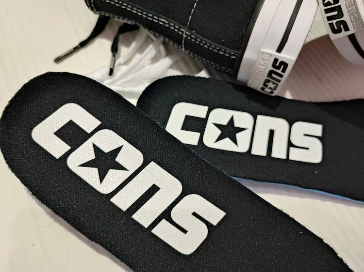 รองเท้า Converse หุ้มข้อรุ่น CONS CTAS PRO SUEDE HI Black รูปที่ 13