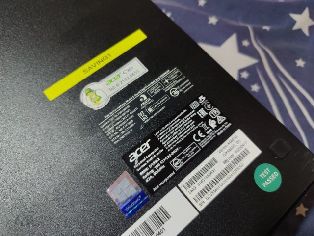 Pc ยี่ห้อ Acer Veriton X4665g I5 Gen 9 รูปที่ 2
