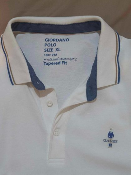 เสื้อโปโล GIORDANO (มือ2) รูปที่ 2