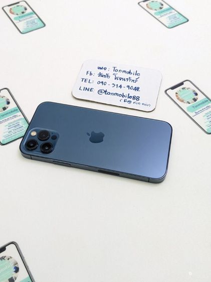 ขาย  เทิร์น iPhone 12 Pro 128 Blue LL A มีตัวเครื่องอย่างเดียว ไม่มีอุปกรณ์อื่น สุขภาพแบต 82 เพียง 13,390 บาท ครับ 