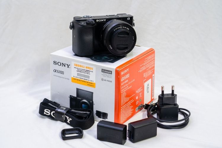 กล้องมิลเลอร์เลส Sony α6100 + E 16-50 f3.5-5.6 OSS (a6100)