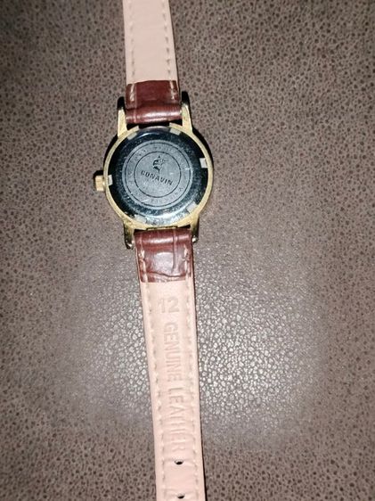 ขาย​นาฬิกา​มือสองสภาพ​ดียี่ห้อCONAVINของแท้หน้าปัดทูโทน​black White​ รูปที่ 7