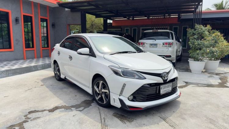 Toyota Vios 2017 1.5 S Sedan เบนซิน ไม่ติดแก๊ส เกียร์อัตโนมัติ ขาว รูปที่ 1