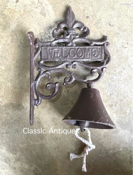 ระฆัง WELCOMEเหล็กหล่อA2 รูปที่ 2