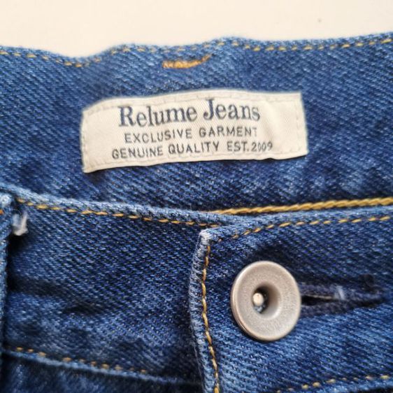 ยีนส์แบรนด์​ RELUME​ Jeans​ มือ​ 2 รูปที่ 3