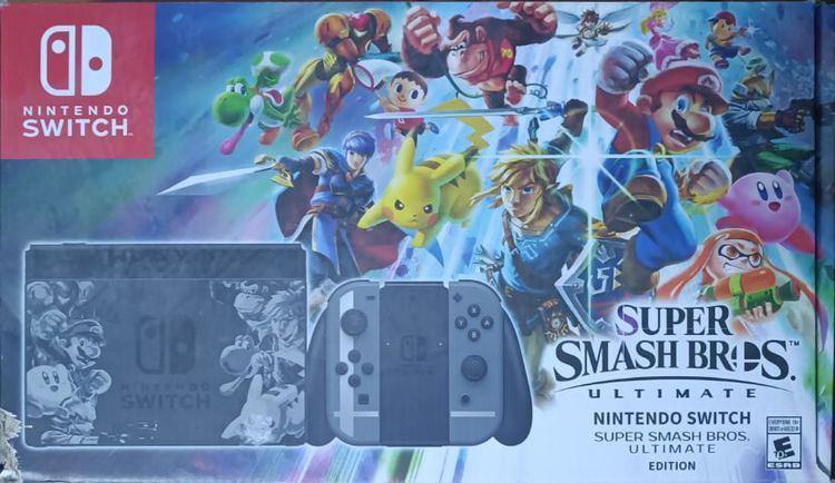 เกมส์นินเทนโด และอุปกรณ์ Nintendo switch smash bro edition ต่อได้