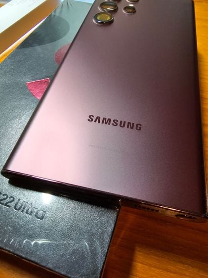 ขาย Samsung S22Ultra 5G 512Gb. สี เบอร์กันดี สภาพสวยกริ๊บ ยกกล่อง รูปที่ 4