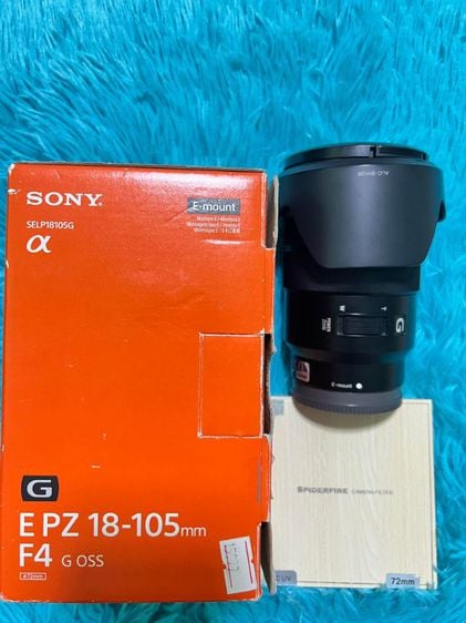 ขายเลนส์ Sony E PZ 18-105 มม. F4 G OSS มือสอง สวยๆ 
เลนส์ใสใส ใช้งานได้ปกติ 
ราคาพร้อมส่ง รูปที่ 1
