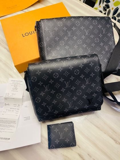 Louis Vuitton ไม่ระบุ น้ำเงิน กระเป๋า LV ครบชุด (ขายแยกได้)