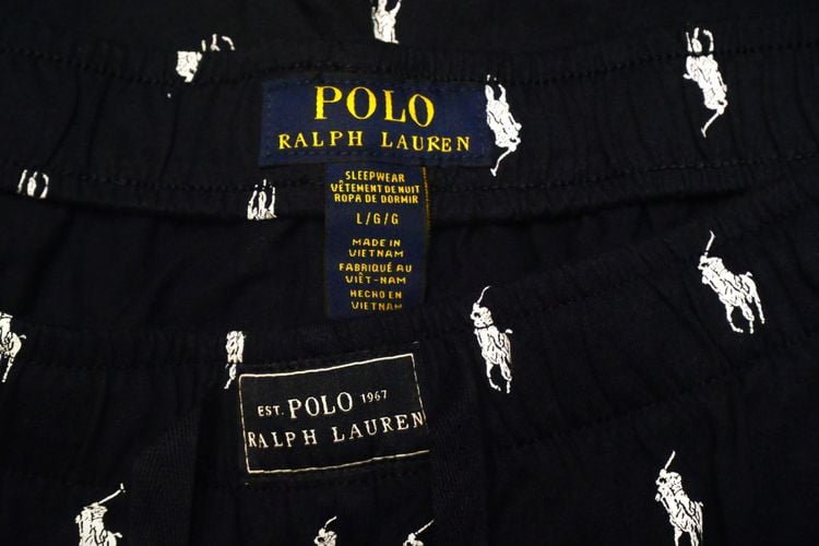 Polo Ralph Lauren Pony Print Knit Pajama Pants  รูปที่ 1