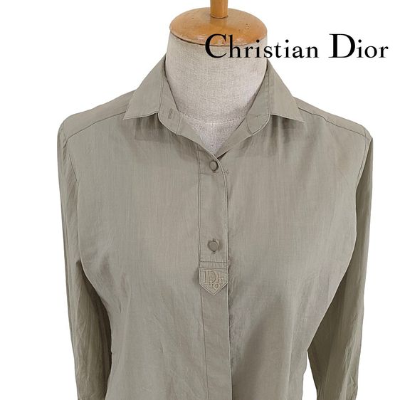 อื่นๆ เสื้อเชิ้ตและเสื้อผู้หญิง อื่นๆ แขนยาว Christian Dior Woman's Blouse