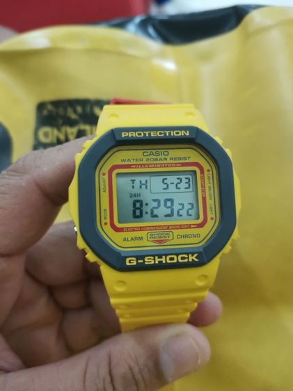 G-Shock อื่นๆ นาฬิกา​Casio​ G​shock​ Dw5610​Y มือสองกล่องครบ​ ใบรับประกัน