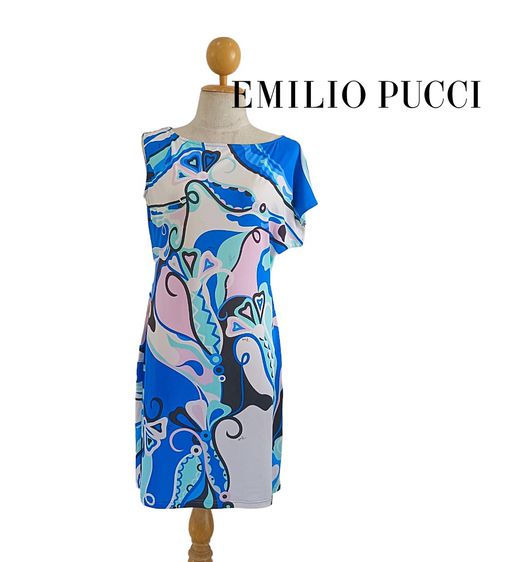 อื่นๆ เดรส | จั๊มสูท ฟ้า แขนสั้น Emilio Pucci Dress