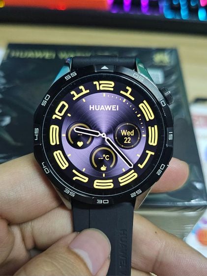 Huawei watch gt 4 46mm black smartwatch  รูปที่ 2