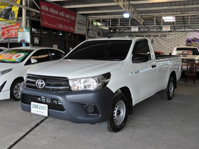 Toyota Hilux Revo 2019 2.4 J ดีเซล เกียร์ธรรมดา ขาว