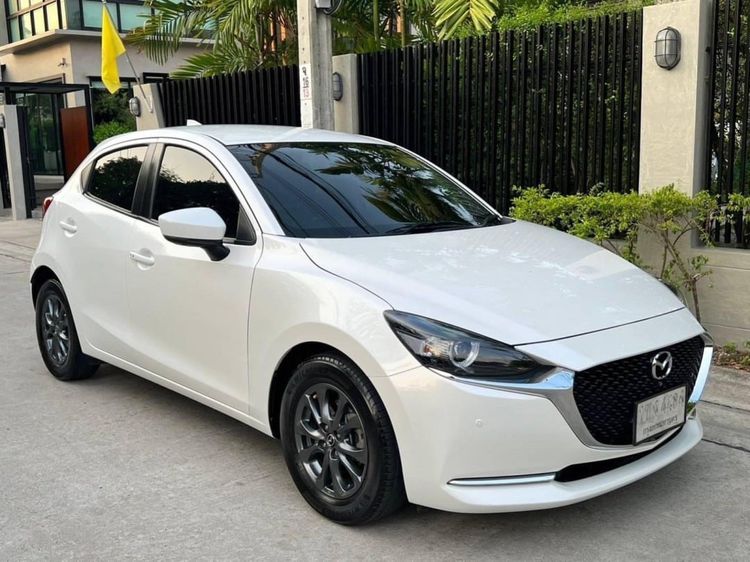 Mazda Mazda 2 2020 1.3 Sports Sedan เบนซิน ไม่ติดแก๊ส เกียร์อัตโนมัติ ขาว รูปที่ 1