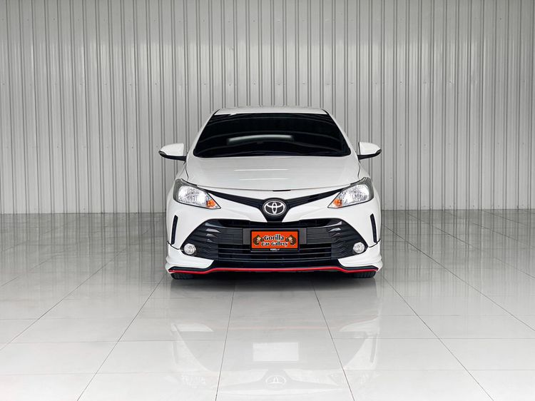 Toyota Vios 2017 1.5 E Sedan เบนซิน ไม่ติดแก๊ส เกียร์อัตโนมัติ ขาว รูปที่ 2