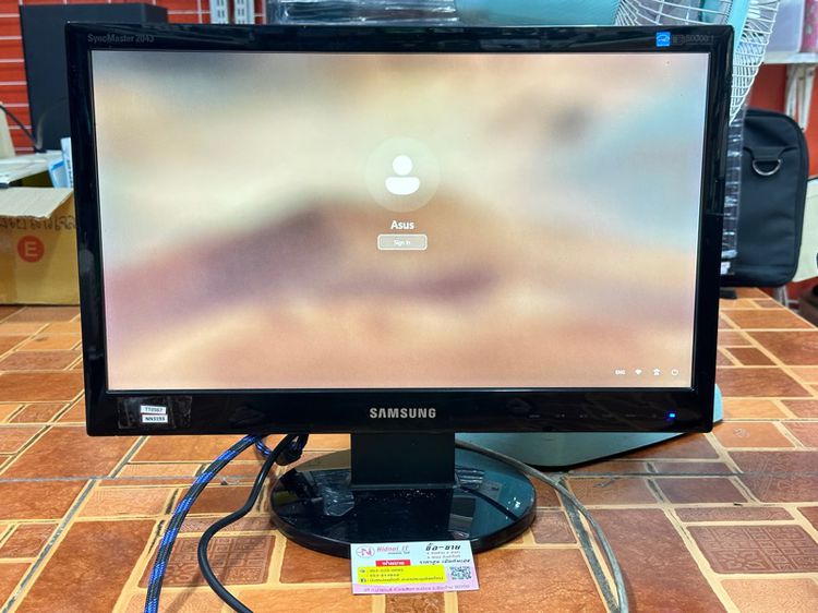 จอคอม Monitor 20'' Samsung รุ่น 2043SWX Plus (DVI,VGA) 60Hz (TT0567) รูปที่ 2