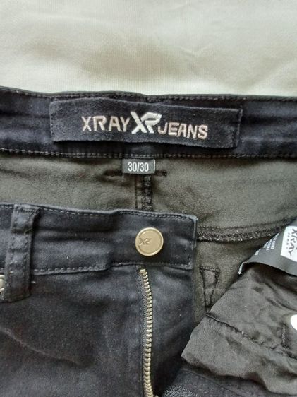 Xray Biker Jeans Size 30 30 สีดำ ผ้ายีนส์ยืด รูปที่ 4