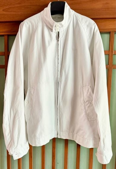 เสื้อแจ็คเก็ตสีขาว แบรนด์ Lactose ของแท้ ซื้อมือหนึ่งจากshop เซ็นทรัลแอร์พอร์ต เชียงใหม่ ทรงสวย ใส่สบาย สภาพดี  รูปที่ 1