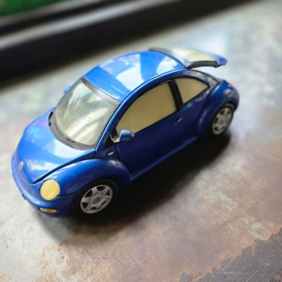 โมเดลรถ model  VW โฟล์ค ขนาด 1:18 ของเล่น โชว์ volkswagen model สีน้ำเงิน รูปที่ 5