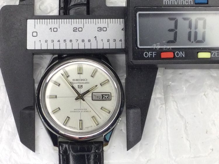 Vintage Seiko 5 Sportsmatic 6619 8110  Automatic Diashock 21 Jewel Men's Watch   เช็คระบบ ล้างเครื่อง ทำกันน้ำแล้ว  รูปที่ 10