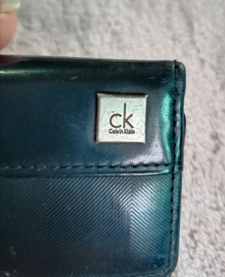 กระเป๋ากุญแจหนังแท้สีดำ  Calvin Klein รูปที่ 3