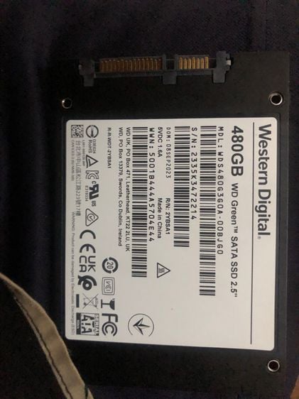 SSD SATA WD GREEN 480 GB รูปที่ 2