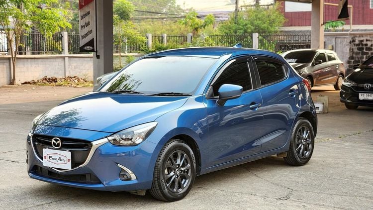 Mazda Mazda 2 2020 1.3 Sports High Connect Sedan เบนซิน ไม่ติดแก๊ส เกียร์อัตโนมัติ น้ำเงิน รูปที่ 1