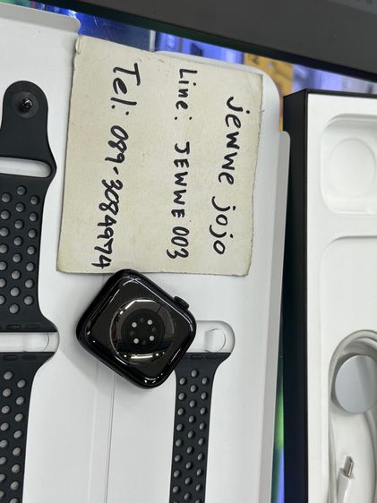 Apple Watch S7 45mm Nike Gps Midnight Black รูปที่ 2