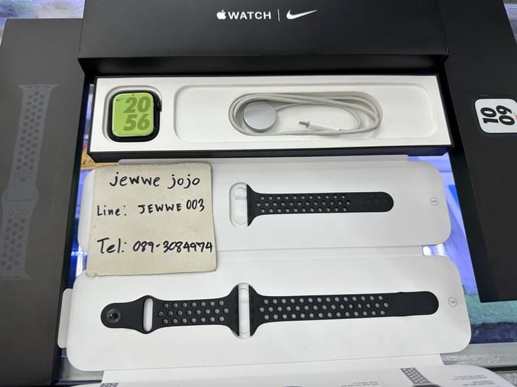 Apple Watch S7 45mm Nike Gps Midnight Black