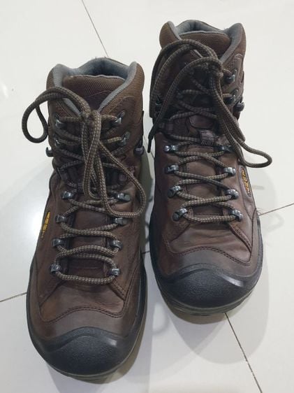 รองเท้าบู๊ท หนังแท้ UK 12.5 | EU 48 | US 13 น้ำตาล Keen Trekking Brown Leather Boots