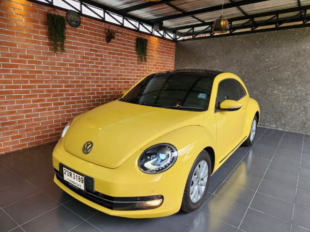 รถ Volkswagen Beetle 1.2 TSi สี เหลือง