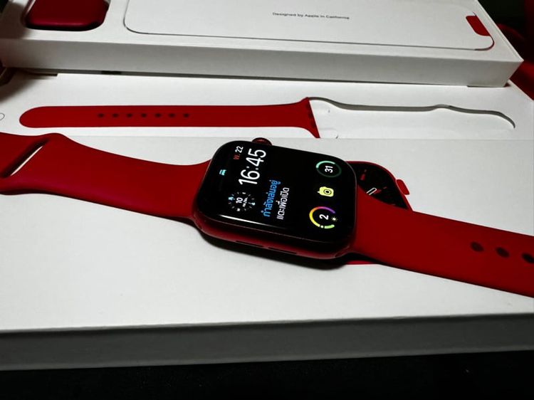 apple watch s6 44mm gps red