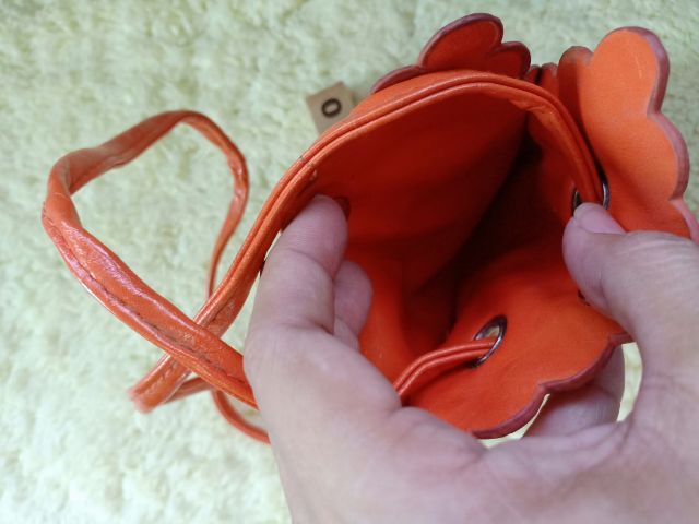 กระเป๋าสะพายยาวสีส้ม รูปที่ 2