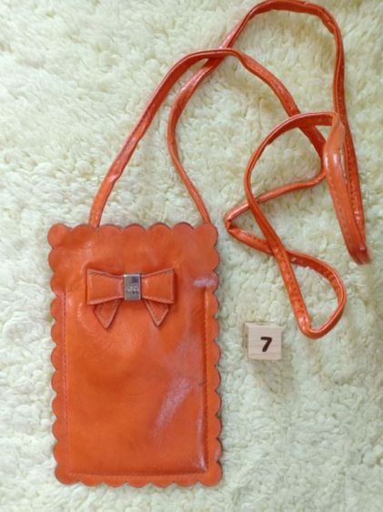 กระเป๋าสะพายยาวสีส้ม รูปที่ 1