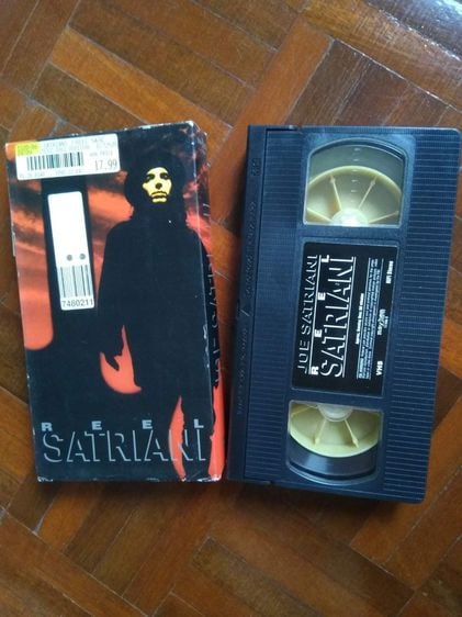 ภาษาอังกฤษ อื่นๆ Joe Satriani ชุด Reel VHS Features Nathan East ม้วน import 