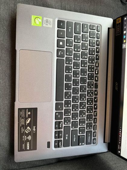 Notebook Acer SW3 i3Gen10 มือสองสภาพดีพร้อมใช้งาน Notebook Acer Swift3 SF314-57-32PH รูปที่ 12