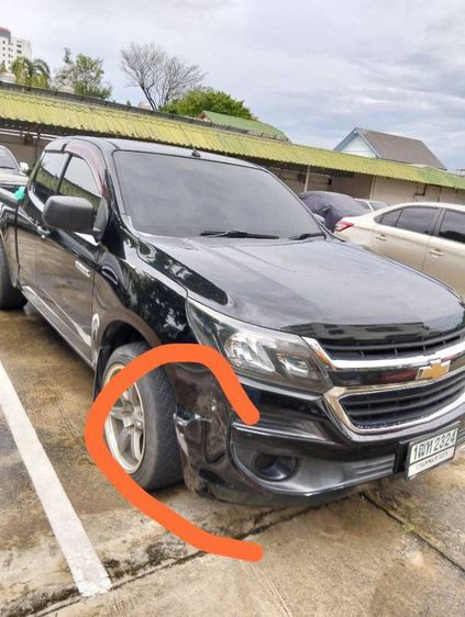 Chevrolet Colorado 2018 2.5 LT Pickup ดีเซล ไม่ติดแก๊ส เกียร์ธรรมดา ดำ รูปที่ 1